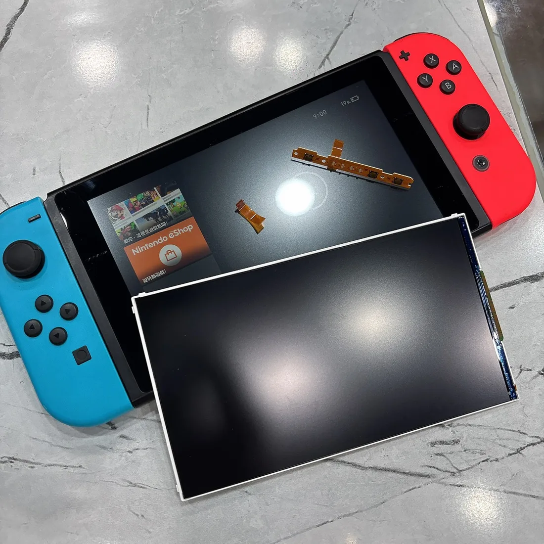台南 Nintendo Switch 螢幕更換,黑屏不顯示修復